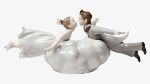 Flying Bride And Groom Wedding Figurines - Lladró, HD Png Download, Transparent PNG