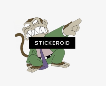 Character,logo,clip Art,tail - Family Guy Monkey Man, HD Png Download, Transparent PNG