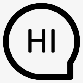 Cg Say Hello - Circle, HD Png Download, Transparent PNG