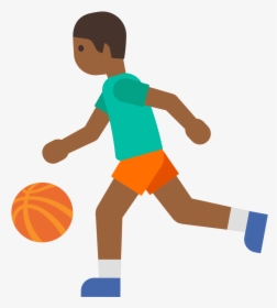Soccer Player Emoji, HD Png Download, Transparent PNG
