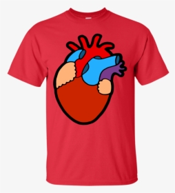 Anatomical Heart Evannave T Shirt & Hoodie - T-shirt, HD Png Download, Transparent PNG