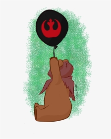 Ewok Winnie The Pooh Crossover - Illustration, HD Png Download, Transparent PNG