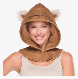 Star Wars Ewok Hood - Ewok Costume Hood, HD Png Download, Transparent PNG
