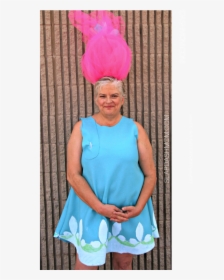 Transparent Troll Hair Png - Poppy Trolls Costume Adult, Png Download, Transparent PNG