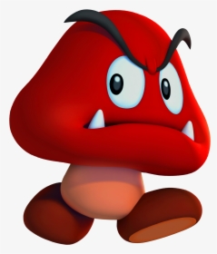 Super Mario Red Goomba, HD Png Download, Transparent PNG