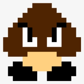 Mario Goomba Pixel, HD Png Download, Transparent PNG