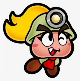 Transparent Goomba Png - Super Mario Paper Characters, Png Download, Transparent PNG