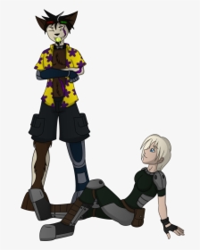 [borderlands] A Gal And Her Dog - Cartoon, HD Png Download, Transparent PNG