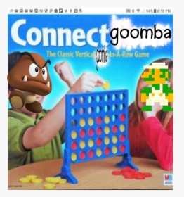#game💩🌋🐴🐴🐴🐴m #connectfour #goomba #luigi - Connect Four, HD Png Download, Transparent PNG