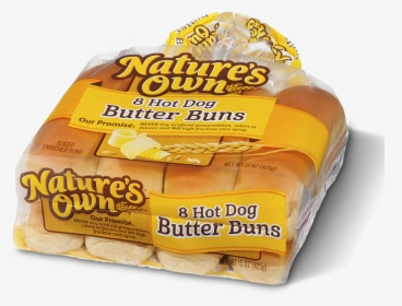 Product Bunsrolls Butterhotdogrolls 890x1000px - Nature's Own Butter Hot Dog Buns, HD Png Download, Transparent PNG