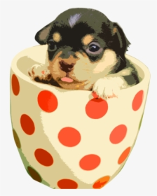 Hot Dogs Clipart Cute - Cute Dog Sticker Transparent Background, HD Png Download, Transparent PNG