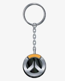 Overwatch Logo Metal Keychain - Keychain, HD Png Download, Transparent PNG