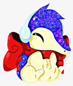 #pokemon #cyndaquil #galaxy #christmas #winter - Cyndaquil, HD Png Download, Transparent PNG