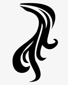 Ponytail Hair - Pony Tail Clip Art, HD Png Download, Transparent PNG