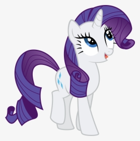 My Little Pony Vector - My Little Pony Rarity Clipart, HD Png Download, Transparent PNG