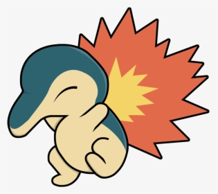 Simple Cyndaquil , Png Download - Good Morning Gif Png, Transparent Png, Transparent PNG