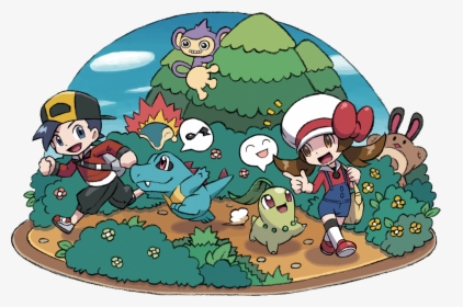 Pokemon Heartgold And Soulsilver Artwork, HD Png Download, Transparent PNG