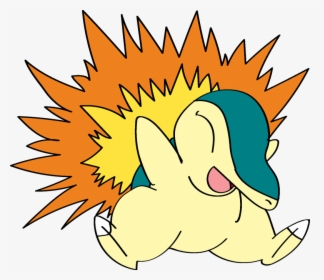 Cindy Into Cyndaquil - Cartoon, HD Png Download, Transparent PNG