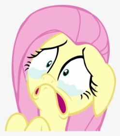 Fluttershy Is Going To Cry By Mighty355 - Mlp Fluttershy Crying, HD Png Download, Transparent PNG