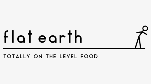 Flat Earth Logo - Black-and-white, HD Png Download, Transparent PNG