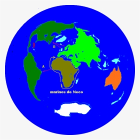 Flat Earth Other Continents, HD Png Download, Transparent PNG