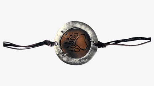 Silver And Copper Bear Claw Bracelet - Locket, HD Png Download, Transparent PNG