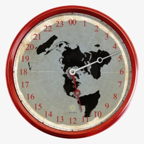 Flat Earth 24 Hour Clock, HD Png Download, Transparent PNG