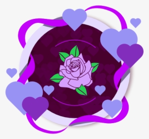 Testimonial - Animated Transparent Purple Roses, HD Png Download, Transparent PNG