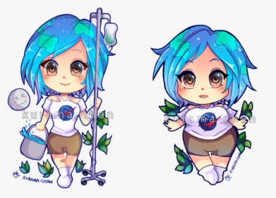 Earth Chan, HD Png Download, Transparent PNG