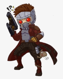 Transparent Baby Groot Png - Baby Star Lord Drawing, Png Download, Transparent PNG