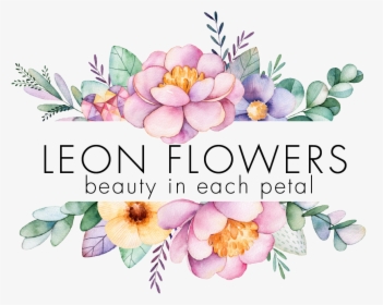 Leon Flowers Inc - Transparent Background Flower Frame Png, Png Download, Transparent PNG