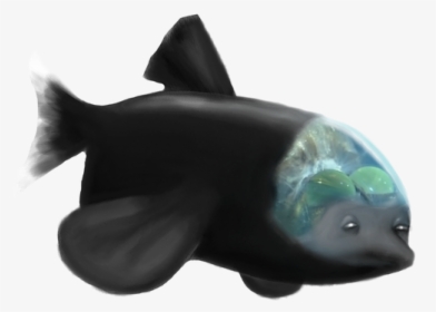 Barreleyealone - Deep Sea Fish, HD Png Download, Transparent PNG