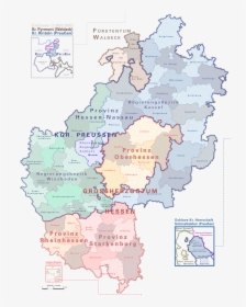 Map Of Hessen, HD Png Download, Transparent PNG
