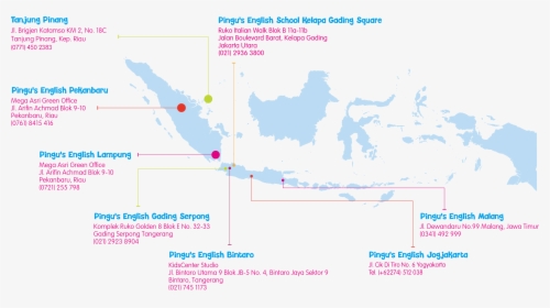 Transparent Pingu Png - Indonesia Map Clipart, Png Download, Transparent PNG