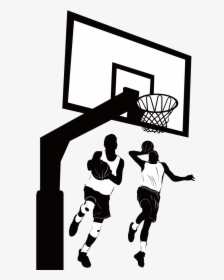 Womens Basketball Backboard Clip Art - Basketball Vector, HD Png Download, Transparent PNG