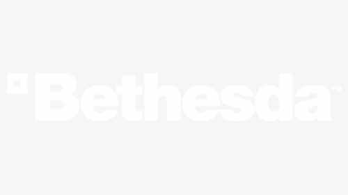 Bethesda Logo White Png, Transparent Png, Transparent PNG