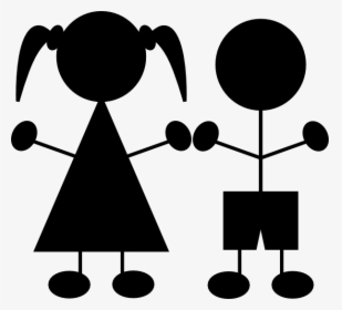 Silhouette Kid Clipart, HD Png Download, Transparent PNG