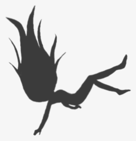 #ftestickers #silhouette #falling #girl - Girl Falling Silhouette Transparent, HD Png Download, Transparent PNG