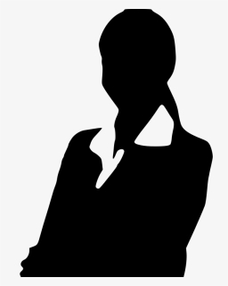 Human Behavior,silhouette,neck - Professional Woman Face Silhouette, HD Png Download, Transparent PNG
