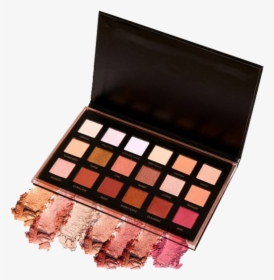 Eyeshadow Png Pic - Focallure 18 Eyeshadow Palette, Transparent Png, Transparent PNG