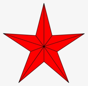 Red Star Transparent Background, HD Png Download, Transparent PNG