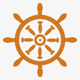 Sailor Clipart Wheel - Ship Steering Wheel .png, Transparent Png, Transparent PNG
