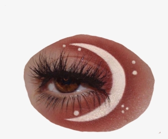 #eye #red #makeup #eyeshadow #art #pngs #png #lovely - Eyes Brown Makeup Png, Transparent Png, Transparent PNG