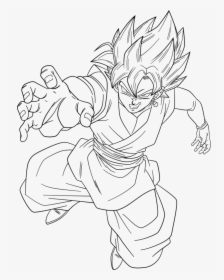 Black Goku Ssgss 3 By Narutosonic666 Gotenks Ssj, Black - Black Goku Ssj3  Rose, HD Png Download - vhv