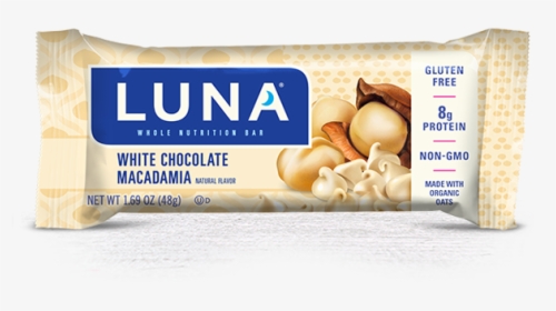 White Chocolate Macadamia Flavor Packaging - Peanut Butter Luna Bars, HD Png Download, Transparent PNG