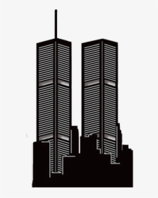 Twin Towers Png - Twin Towers Cut Out, Transparent Png, Transparent PNG