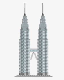 Petronas Twin Towers - Petronas Twin Tower Png, Transparent Png, Transparent PNG