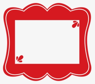 Clipart Frame Red - Red Frame Clipart, HD Png Download, Transparent PNG