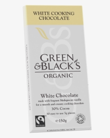G&b S White Cook S Chocolate Bar - Green Black White Chocolate, HD Png Download, Transparent PNG