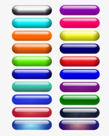 Glossy Pill Button, HD Png Download, Transparent PNG